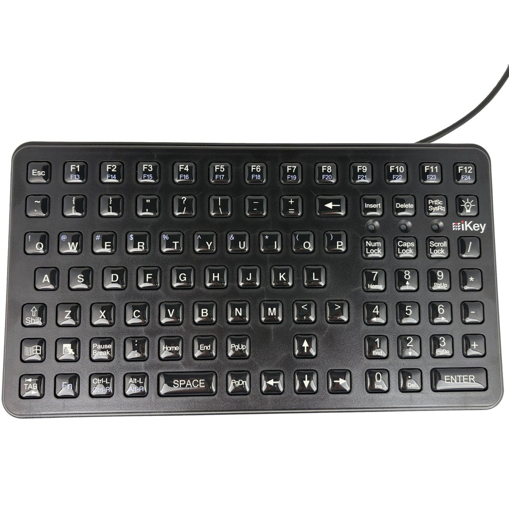 Small Footprint Mobile Keyboard with Epoxy Keycaps