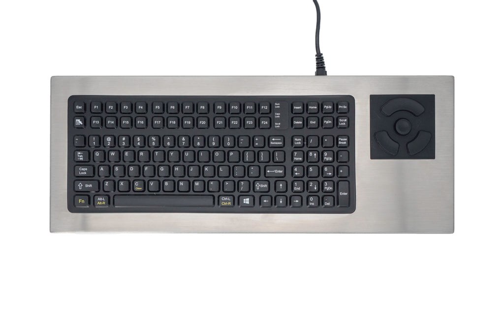 Stainless Steel Keyboard with FSR Pointer