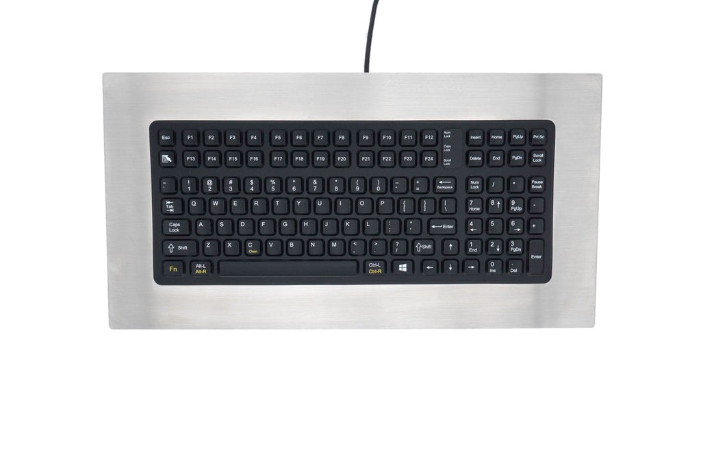 Stainless Steel Panel Mount Keyboard