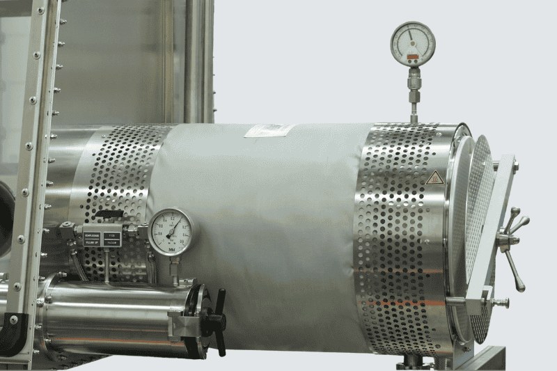 Heating Vacuum Chamber for Glove Boxes