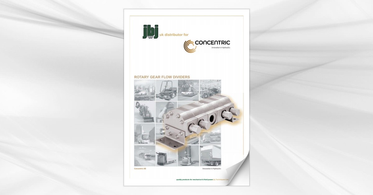 Concentric rotary flow dividers from jbj Techniques Limited