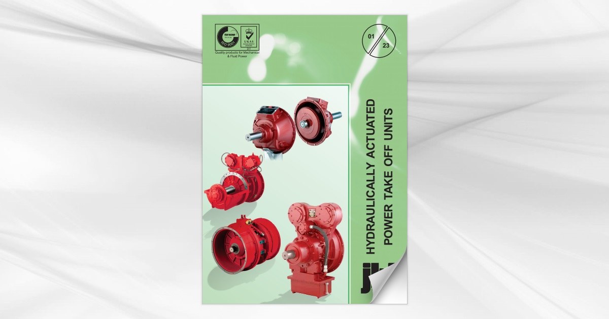 Hydraulically actuated power take-off units available from jbj Techniques Limited