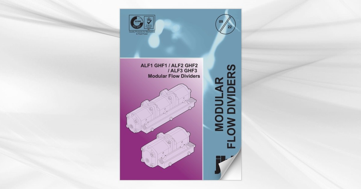 Marzocchi ALF/GHF modular flow dividers, from jbj Techniques Limited