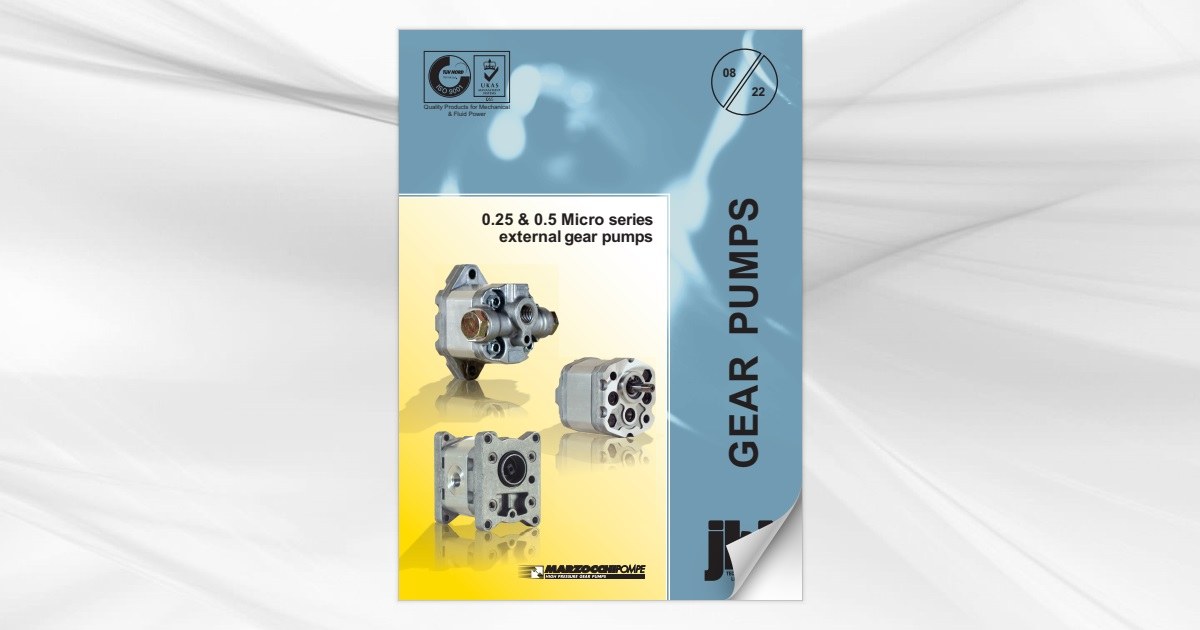 Micro hydraulic gear pumps