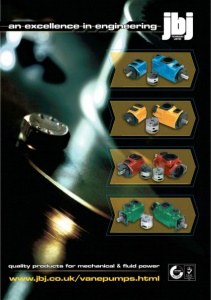 Vane pumps from jbj Techniques Limited
