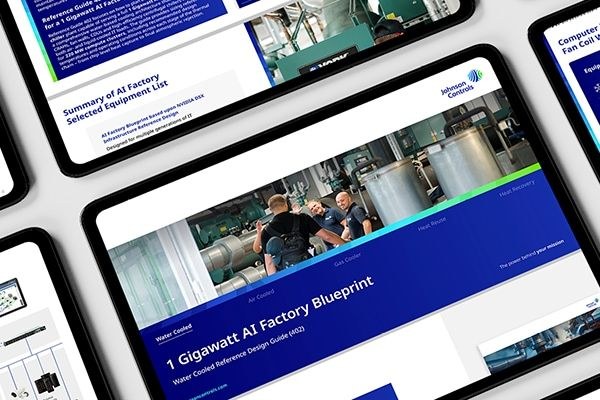 Johnson Controls launches series of thermal management reference design guides for gigawatt-scale AI factories