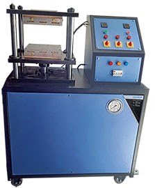 Hydraulic compression moulding press - HDPE, PVC, CPVC, UPVC & Conduit Pipe Testing Machine & Equipment Manufact