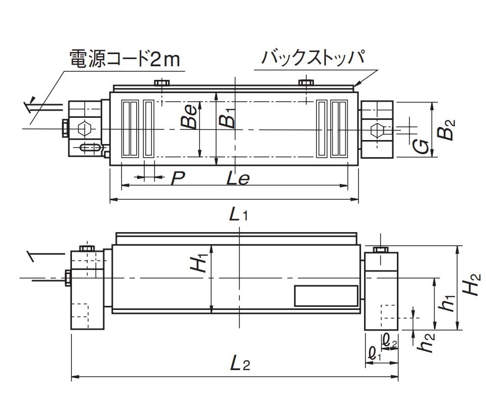 マグネット応用機器の総合メーカー、カネテック 可傾式永電磁チャック[EPZ-U]