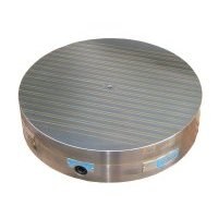 マグネット応用機器の総合メーカー、カネテック 面板中央ネジ穴付丸形永磁チャック[RMCB]