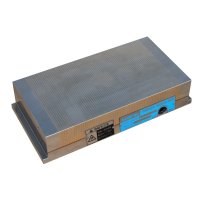マグネット応用機器の総合メーカー、カネテック 追加工フリー角形永磁チャック[RMWH-J]