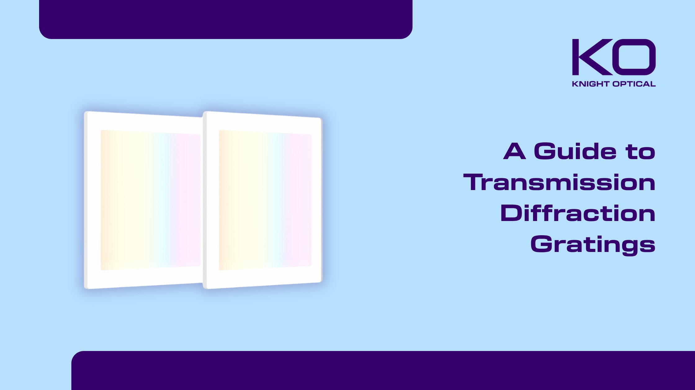 A Guide to Transmission Diffraction Gratings