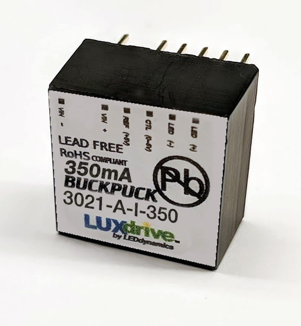350mA Internally Dimmable BuckPuck AC Driver – PCB Mount