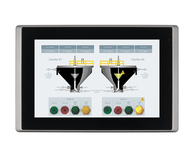 10.1'' Industrial Panel PC Wide-Temp 1000nit