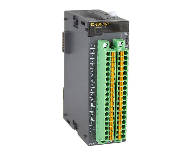 16 TR Sink/Source Inputs 16 TR Sink Outputs