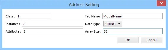 Connection Parameters Needed for HMI/cMT Products to Communicate with ODVA EtherNet/IP Server (Explicit Messaging) using