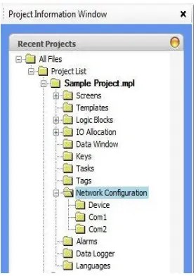 Connection Parameters Needed for HMI+PLC (HMC) Products to Communicate with Modbus RTU Master (Client) using MAPware7000