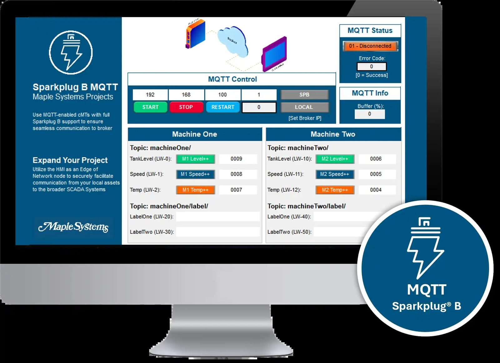 How to Connect to Ignition Sparkplug B With a Maple Systems HMI