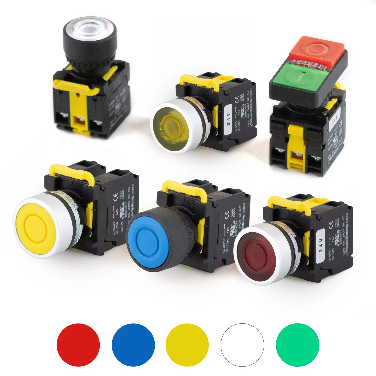 Latching Pushbutton Switches