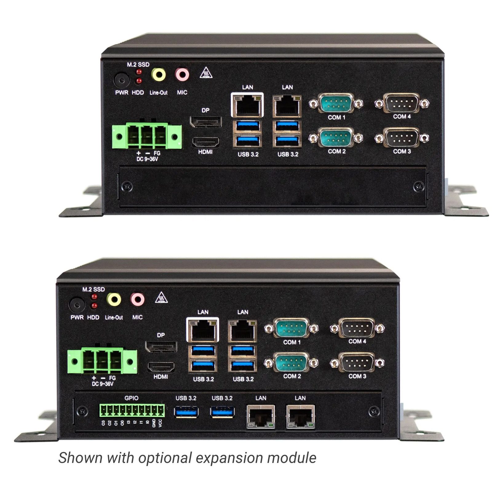 Rugged 20-Core Industrial Box PC