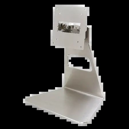 ST010000 - Stainless Steel Desktop Stand for Industrial PCs and Monitors