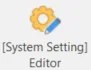 System Settings Editor