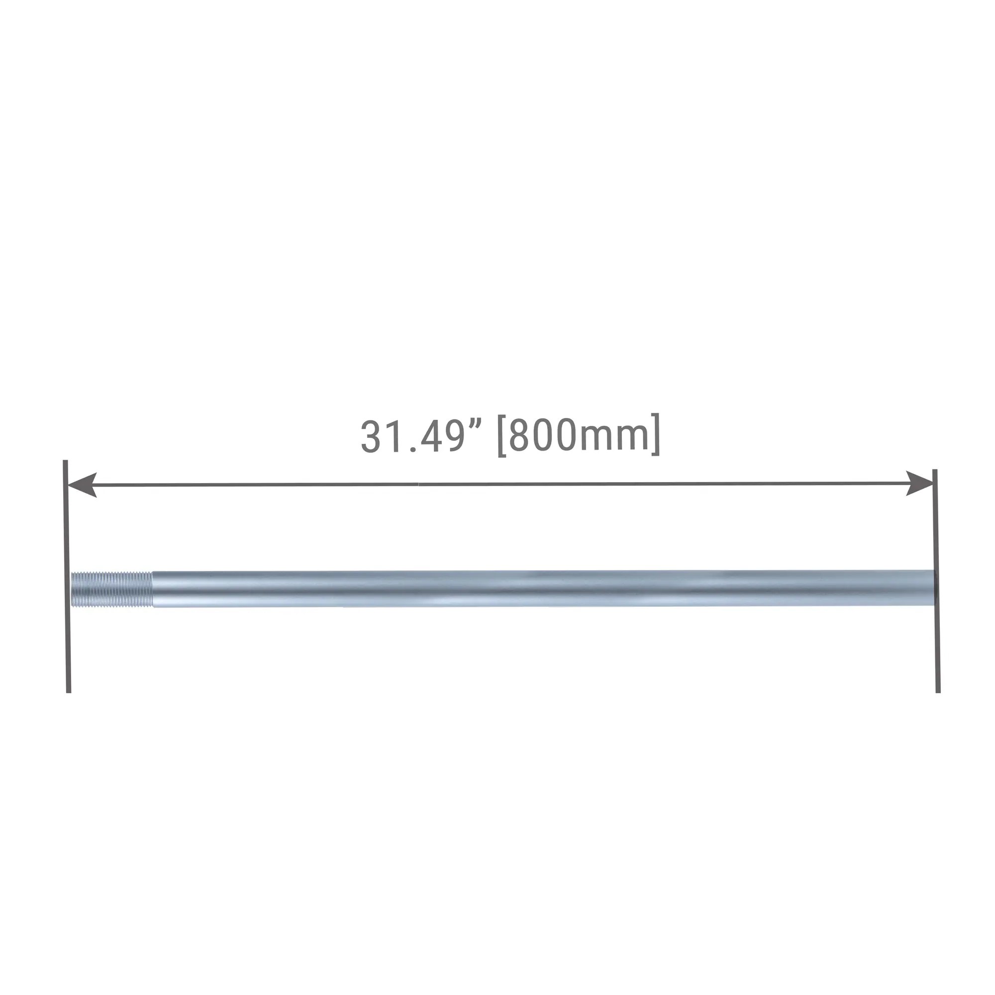 TP180800 Ø18mm x 800mm Aluminum Tower Light Pole