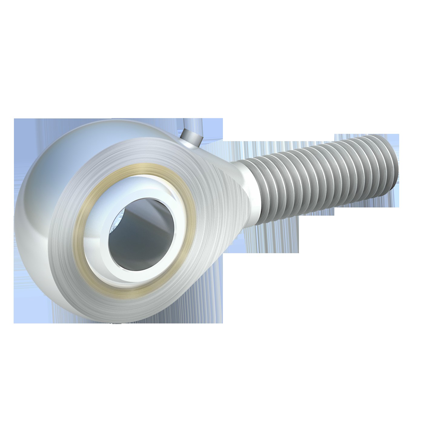 Cabeza articulada de rótula ISO 12240-4 K de alto rendimiento acero inox rosca exterior 3 M3LH