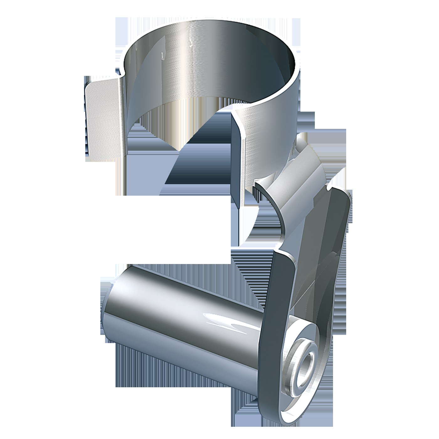 Folding spring bolt FKB 16x64 Stainless steel
