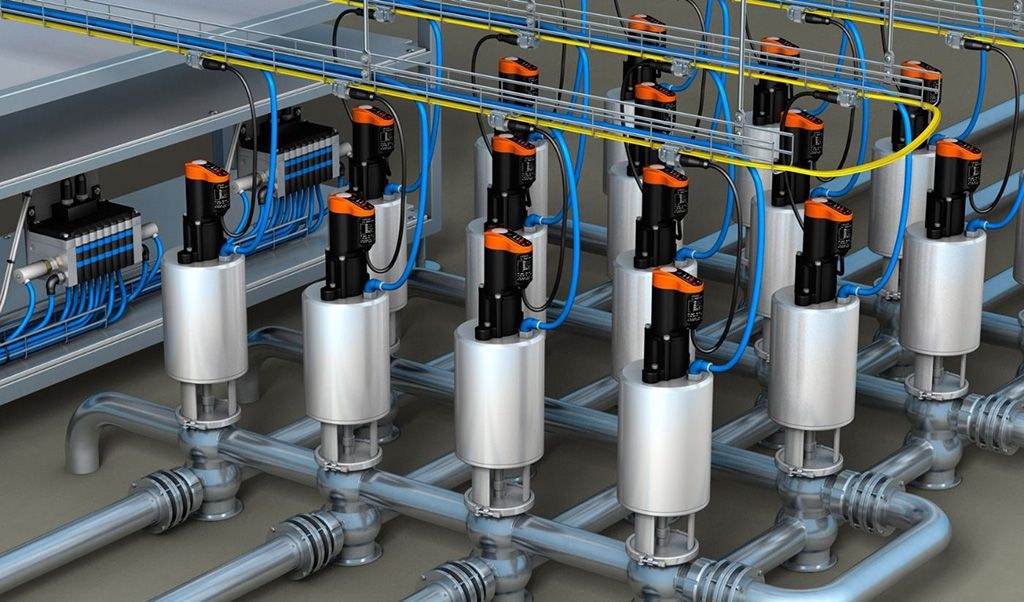 Valves with position sensor