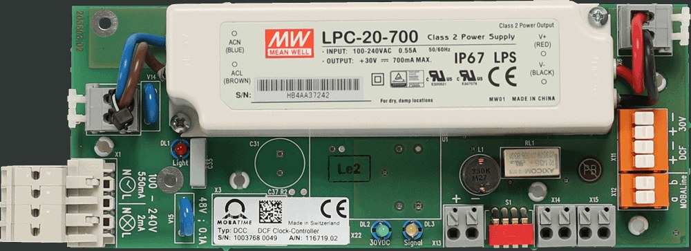DCC - DCF Clock Controller – Clock Controllers – MOBATIME – Global Website