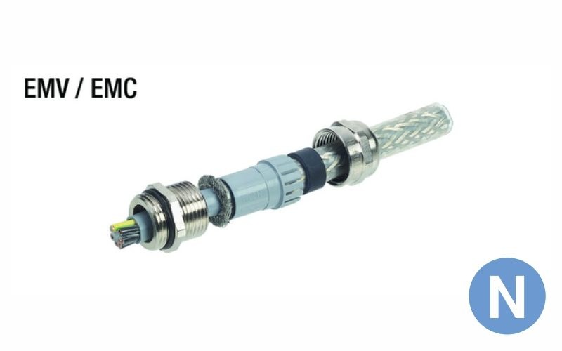 EM-NGJ Metal NPT EMI Cable Gland