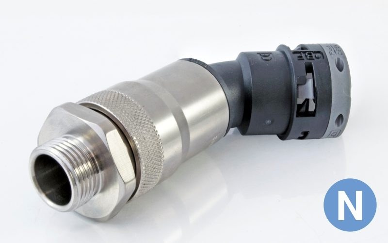 EMP MF 45° Elbow Male NPT EMI Fitting