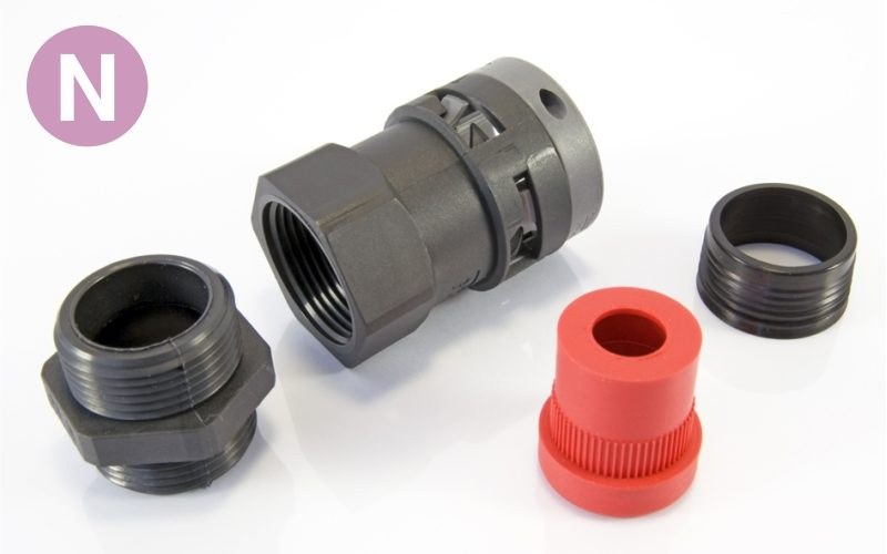 KRS NPT Thread Strain Relief Fitting