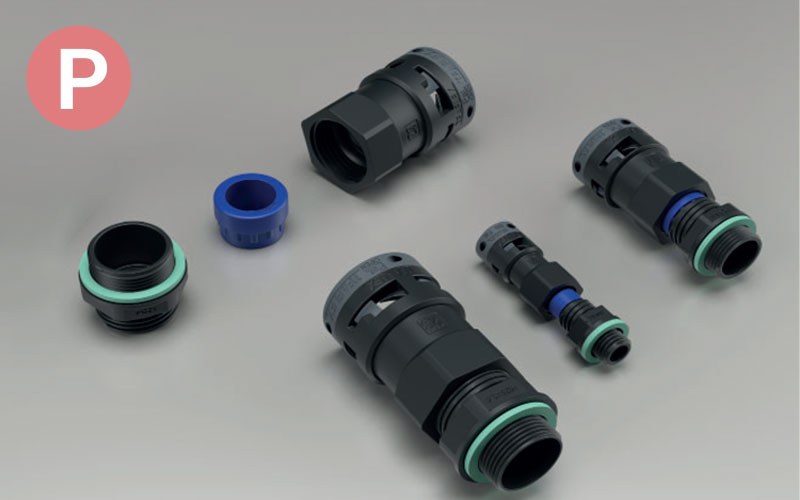 KRS PG Thread Strain Relief Fitting