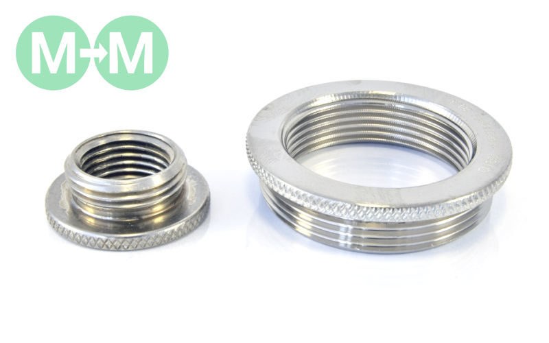 Metric to Metric Reducer Transition Fittings