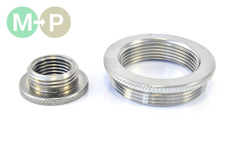 Metric to PG Reducer Conversion Fittings