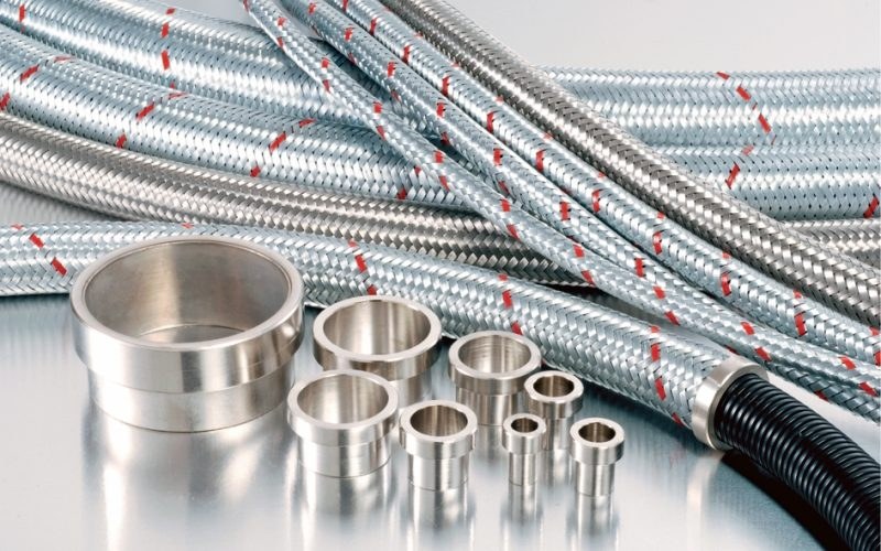 PMB External Metal Braid Covered Conduit