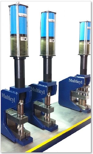 3 MC9 Double Punch System - Multicyl cylinders for hole punching & tube piercing