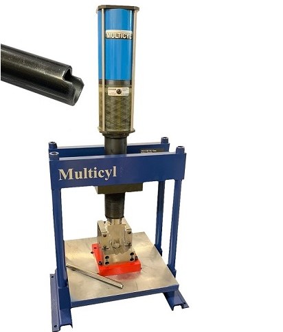 Custom Side Tube Notch - Multicyl cylinders for hole punching & tube piercing