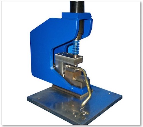 Mandrel Punching Station w/ Custom Tube Gauging - Multicyl cylinders for hole punching & tube piercing