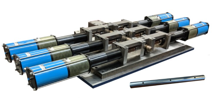 Six Hole Mandrel - Multicyl cylinders for hole punching & tube piercing