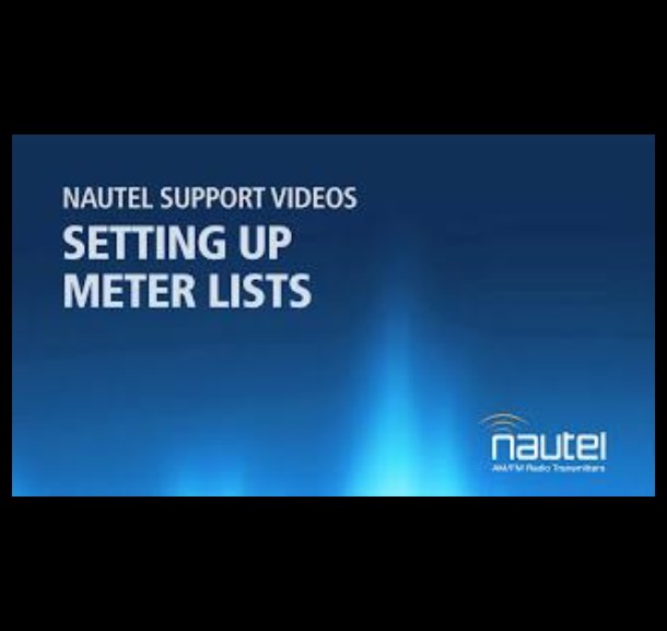 Setting Up Meter Lists