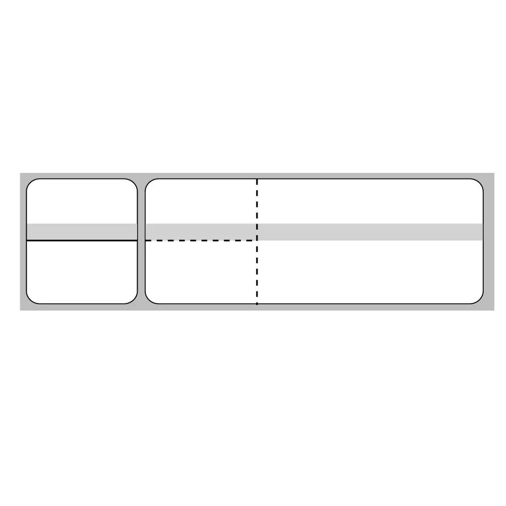 1 3/16″ x 4 3/32″ Misys / Sunquest – Multi Set Label (MSL) – Perf-Cut Red, Black, – Nev�