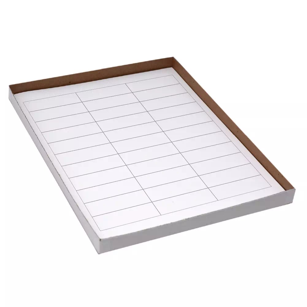 7/8″ x 2-5/8″ Laser Sheet Labels – Nev's Ink, Inc.