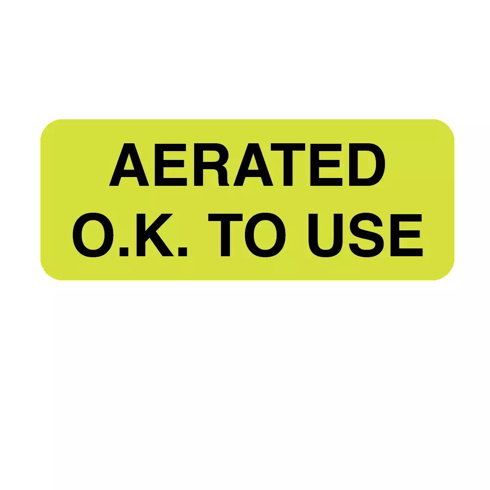 Aerated O.K. To Use – Nev's Ink, Inc.
