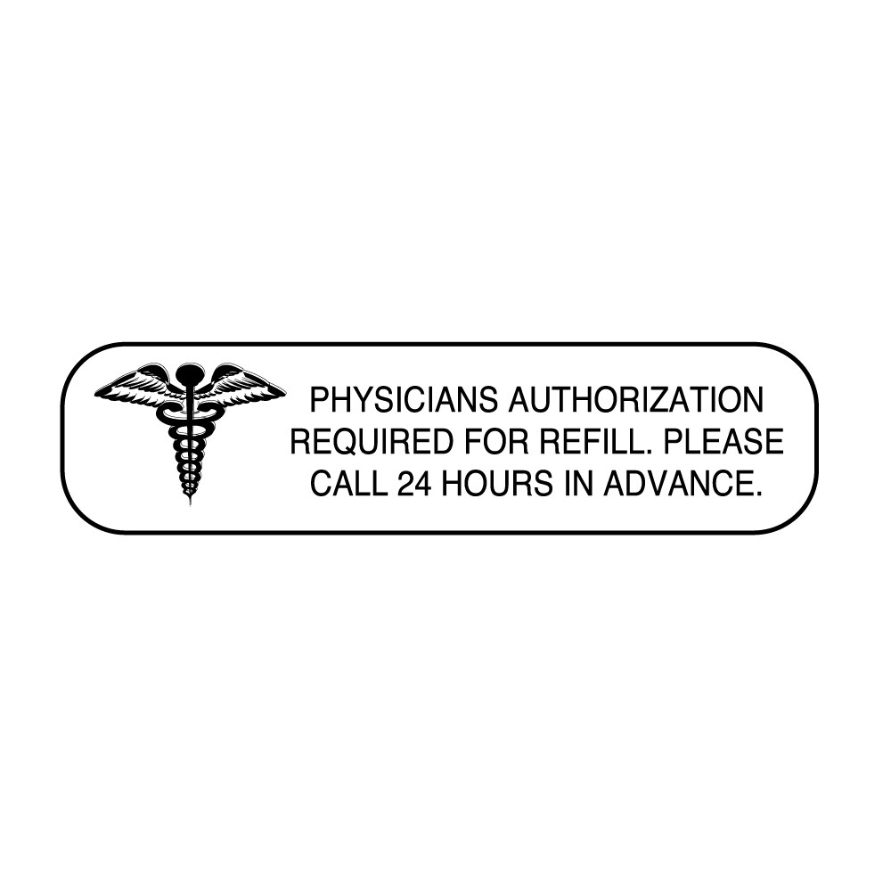 Auxiliary Label, Physican Authorization Required – Nev's Ink, Inc.
