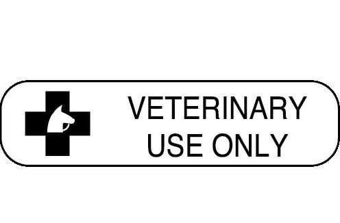 Auxiliary Label, Veterinary Use Only – Nev's Ink, Inc.
