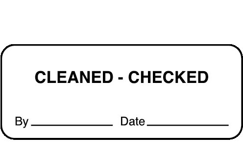 Cleaned- Checked – Nev's Ink, Inc.