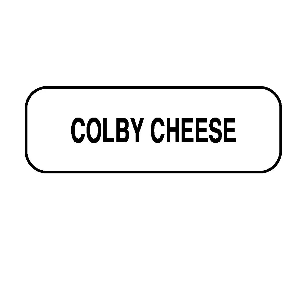 Colby Cheese – Nev's Ink, Inc.