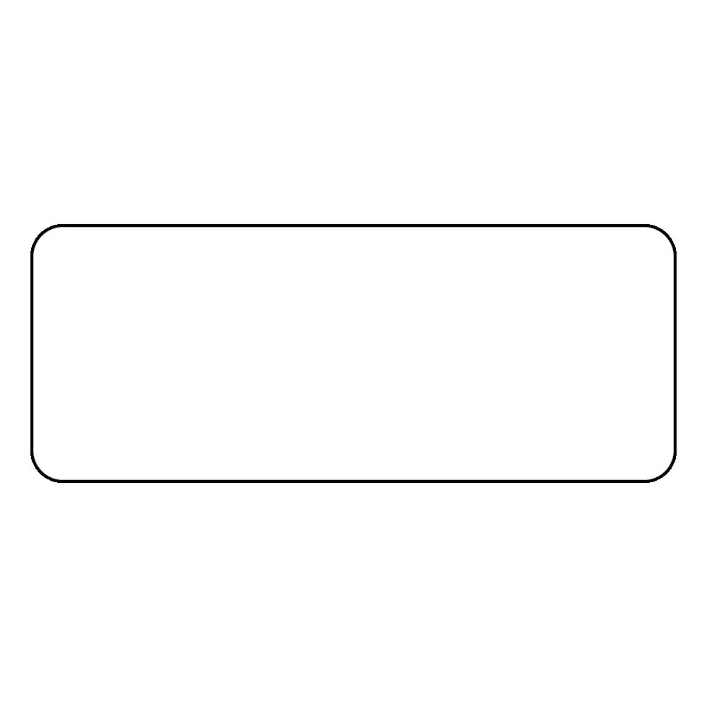 Direct Thermal Label – 2-1/2″ x 1″ – Nev's Ink, Inc.